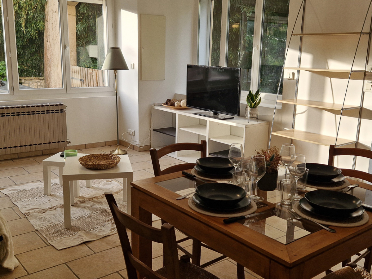 pièce à vivre gîte